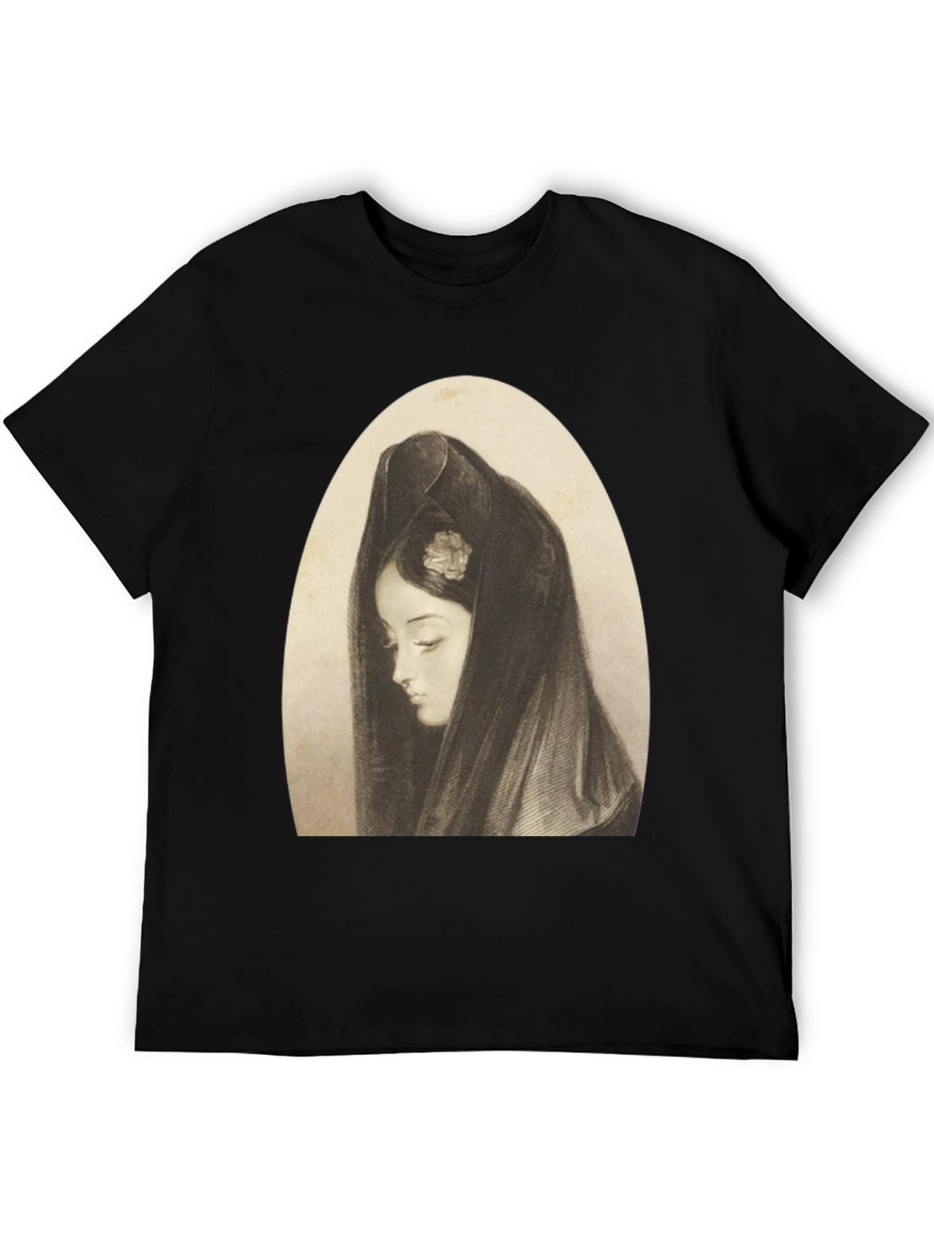 Vintage Portrait Tee - Classic Style