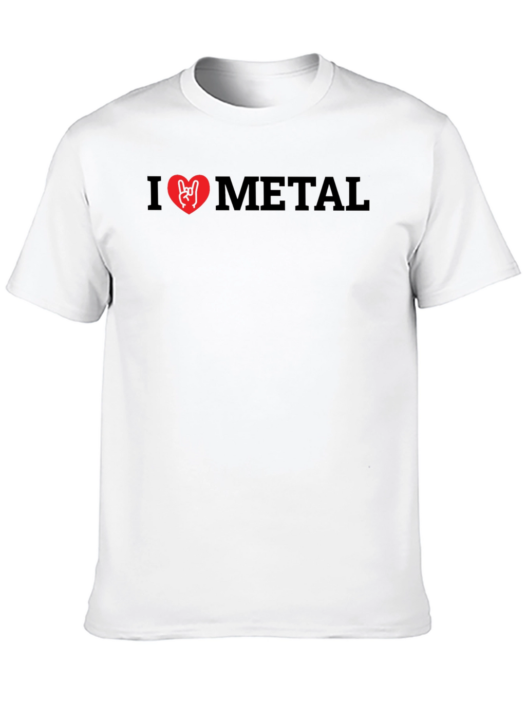 I Love Metal T-Shirt - Rock On!