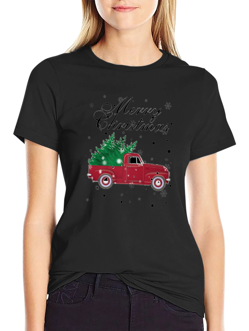 Merry Christmas Truck T-Shirt