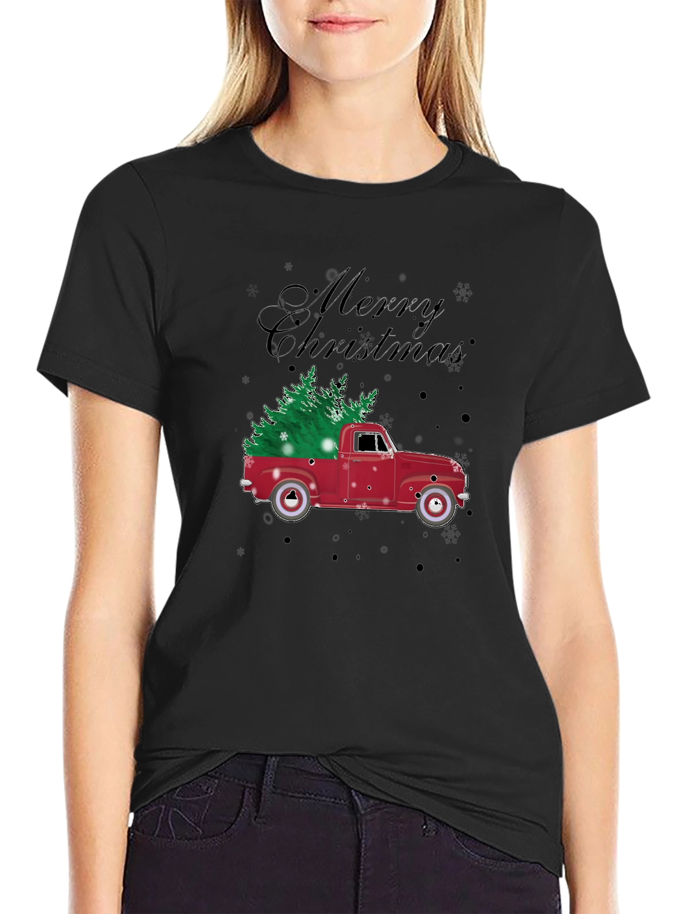 Merry Christmas Truck T-Shirt