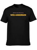 Wes Anderson Film T-Shirt - Movie Director Tee