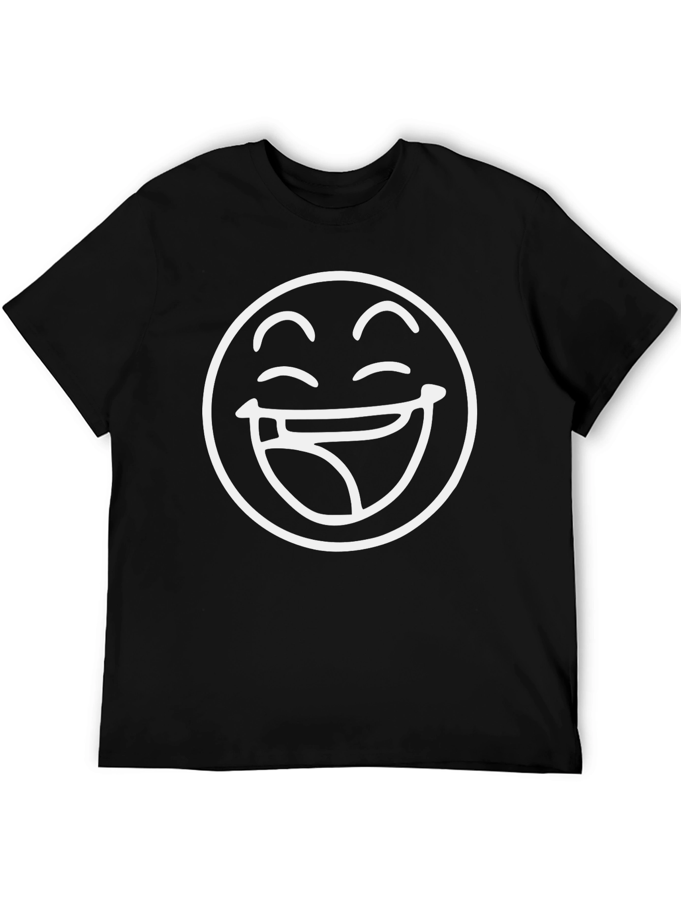 Laughing Emoji Graphic T-Shirt