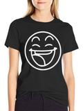 Laughing Emoji Graphic T-Shirt