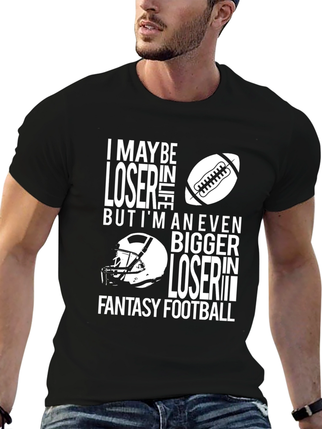 Fantasy Football Loser Graphic Tee