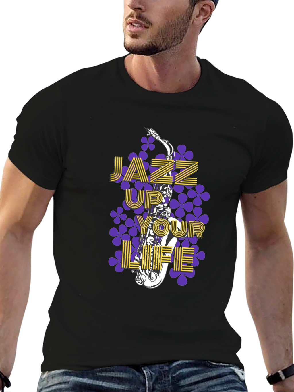 Jazz Up Your Life T-Shirt - Music Lover Tee