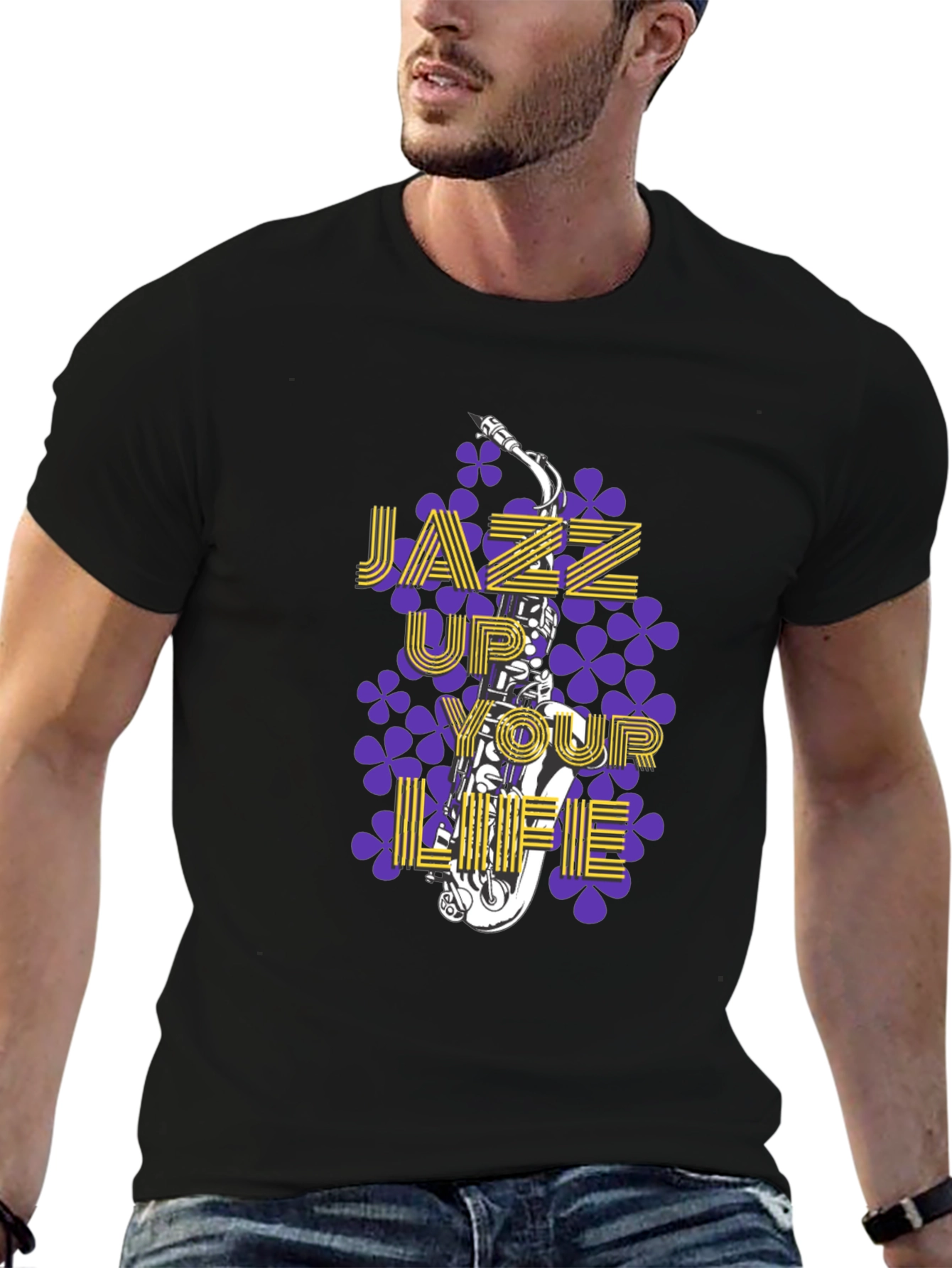 Jazz Up Your Life T-Shirt - Music Lover Tee