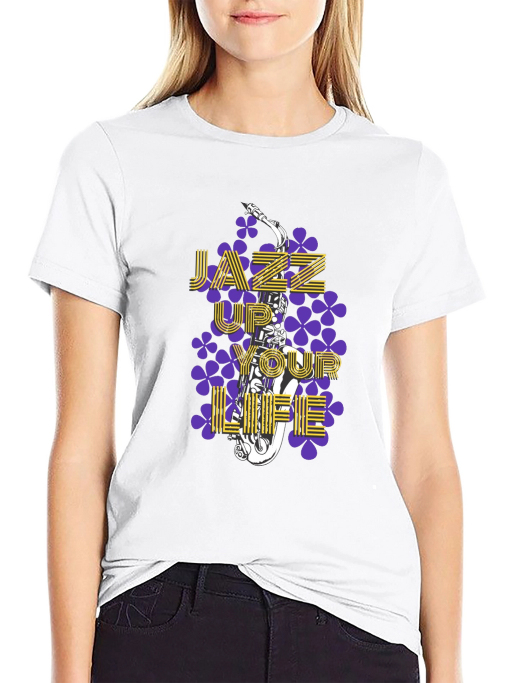 Jazz Up Your Life T-Shirt - Music Lover Tee