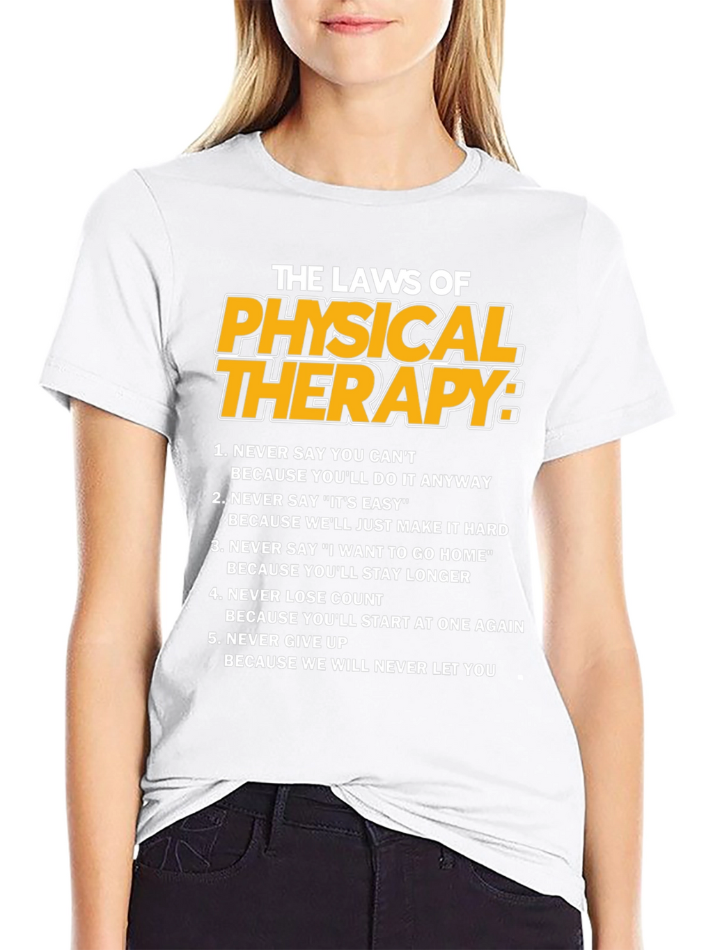 Physical Therapy Laws Graphic T-Shirt