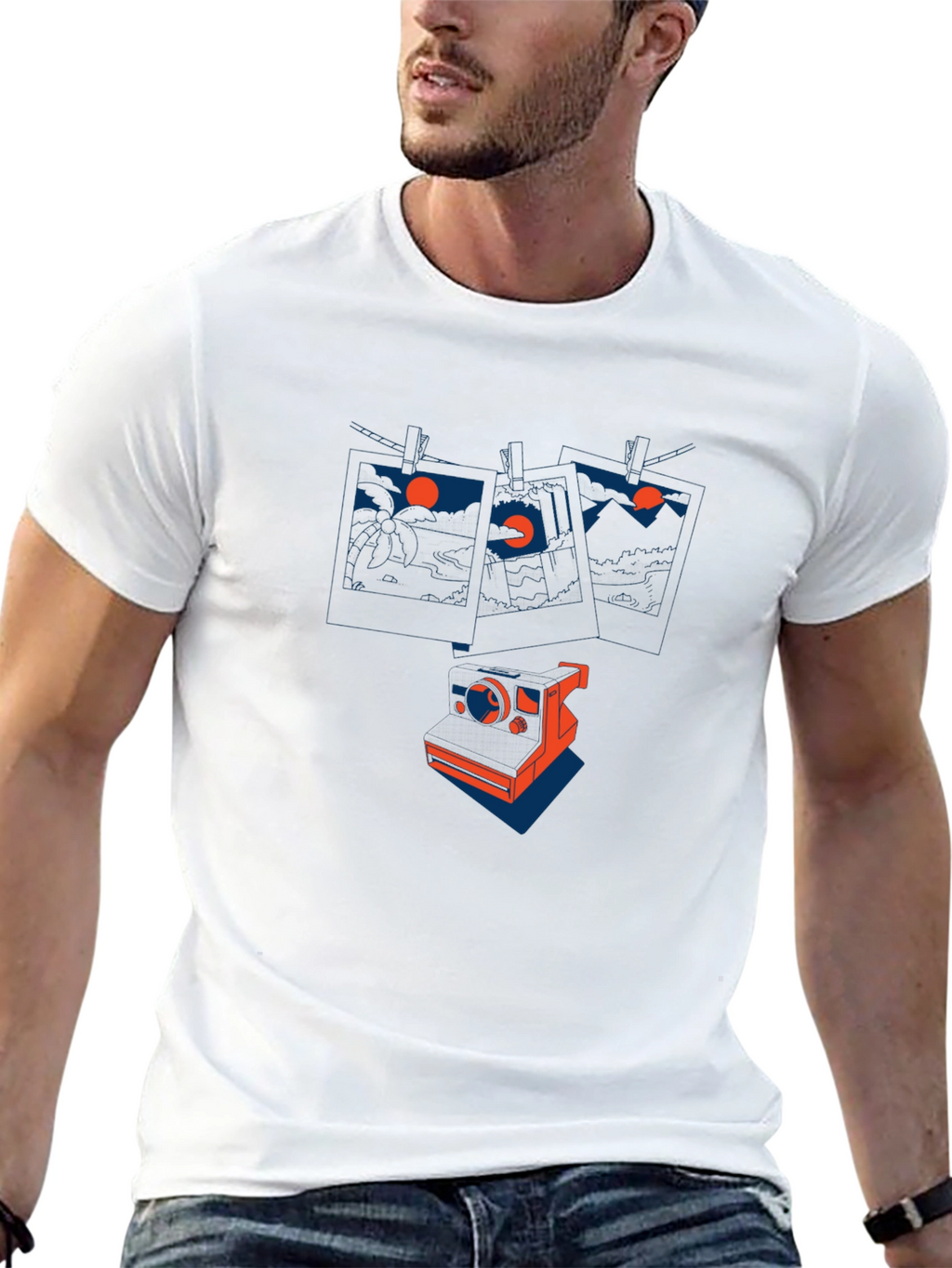 Retro Console Graphic Tee - Gamer Style