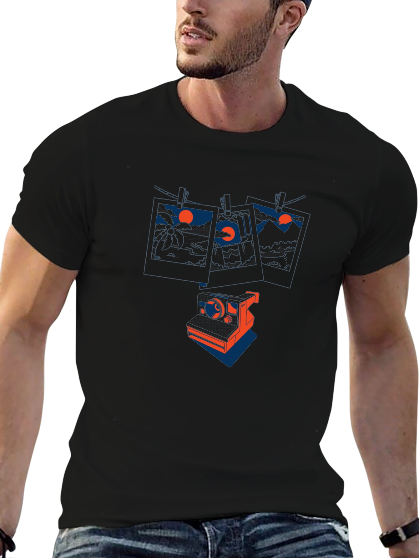 Retro Console Graphic Tee - Gamer Style