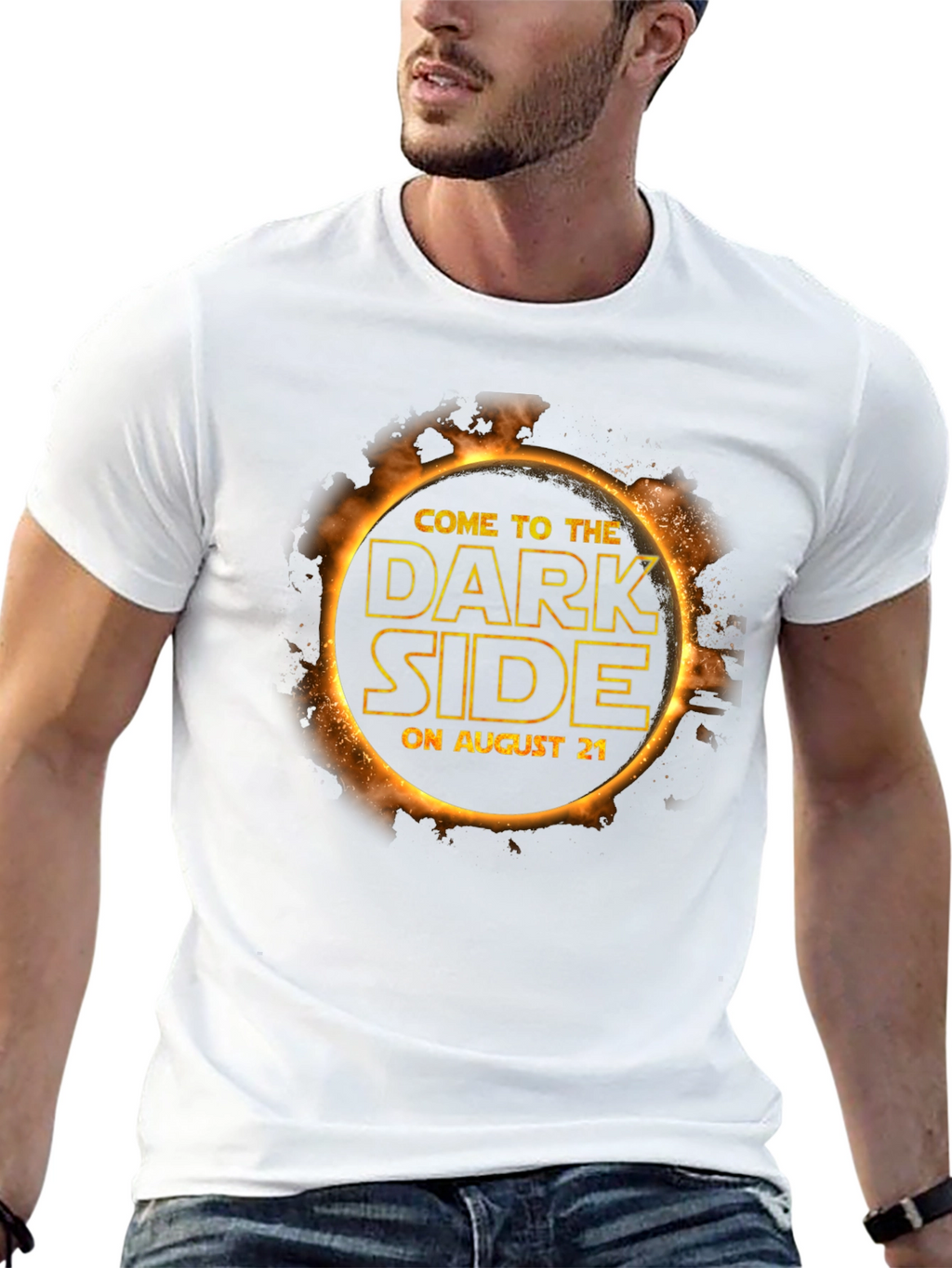 Dark Side Graphic T-Shirt - August 21st Event Tee