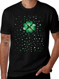 Geometric Shamrock St. Patricks Day T-Shirt