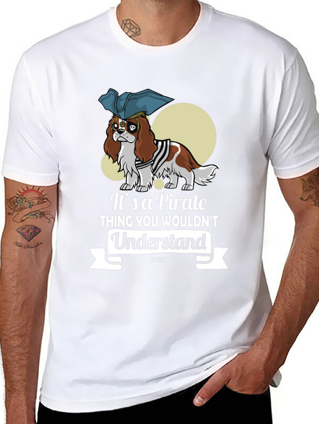 Pirate Dog T-Shirt - You Wouldnt Understand Funny Tee