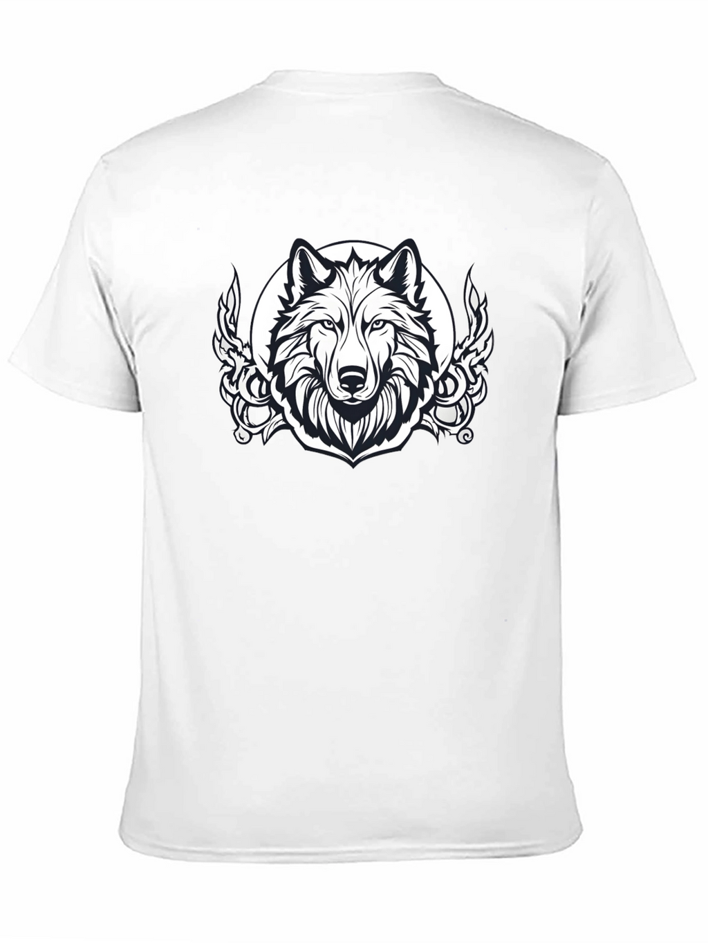 Wolf Graphic Black T-Shirt