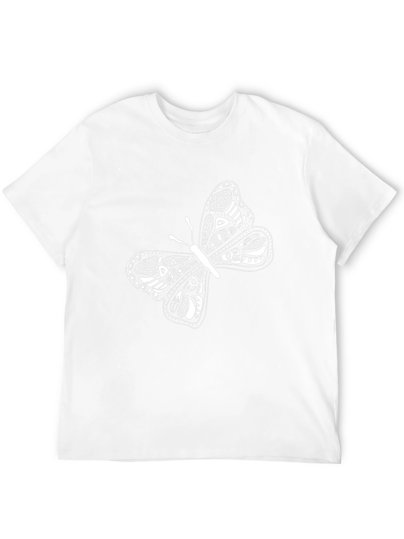 Butterfly Graphic Black T-Shirt - Unique Design
