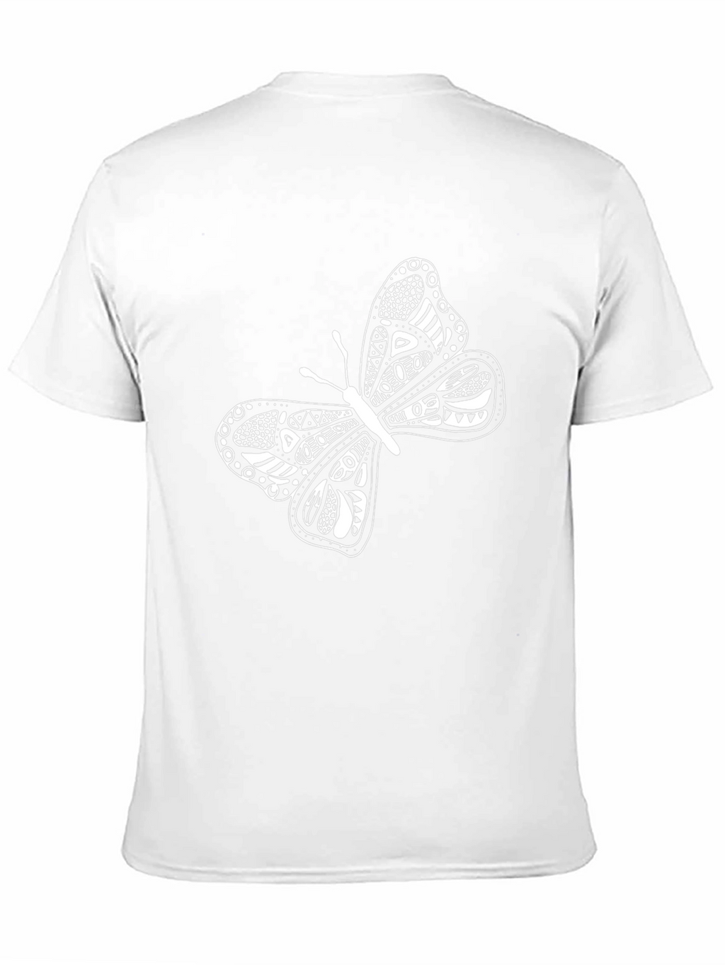 Butterfly Graphic Black T-Shirt - Unique Design