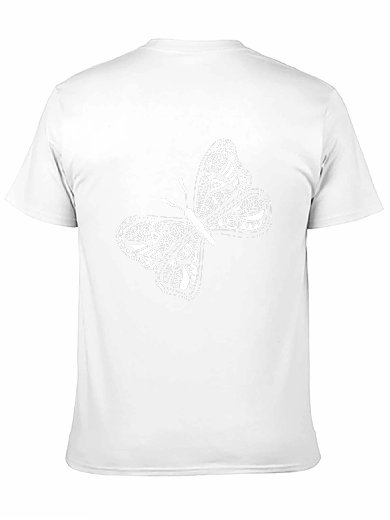 Butterfly Graphic Black T-Shirt - Unique Design