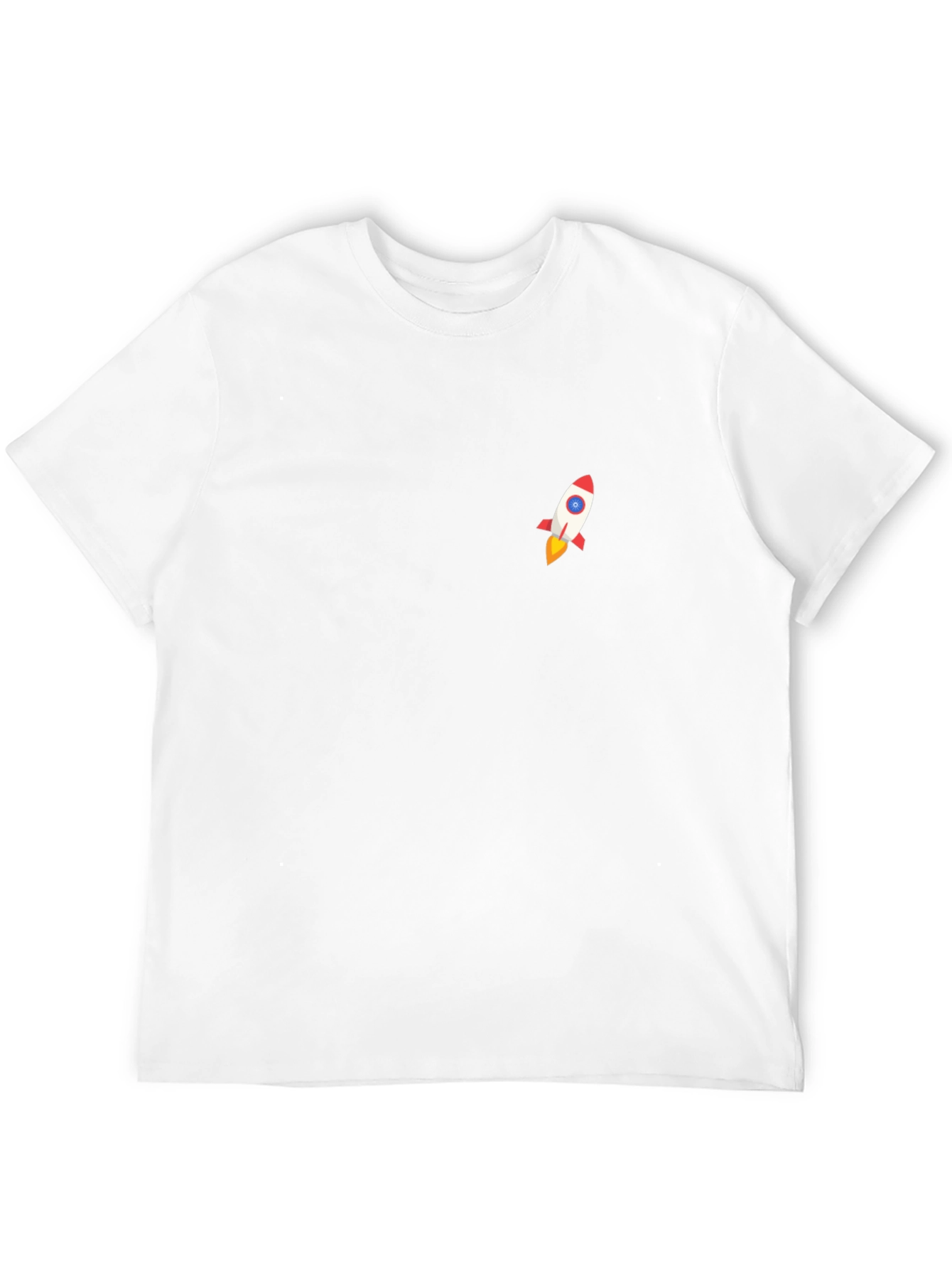 Rocket Graphic Tee - Modern Black T-Shirt