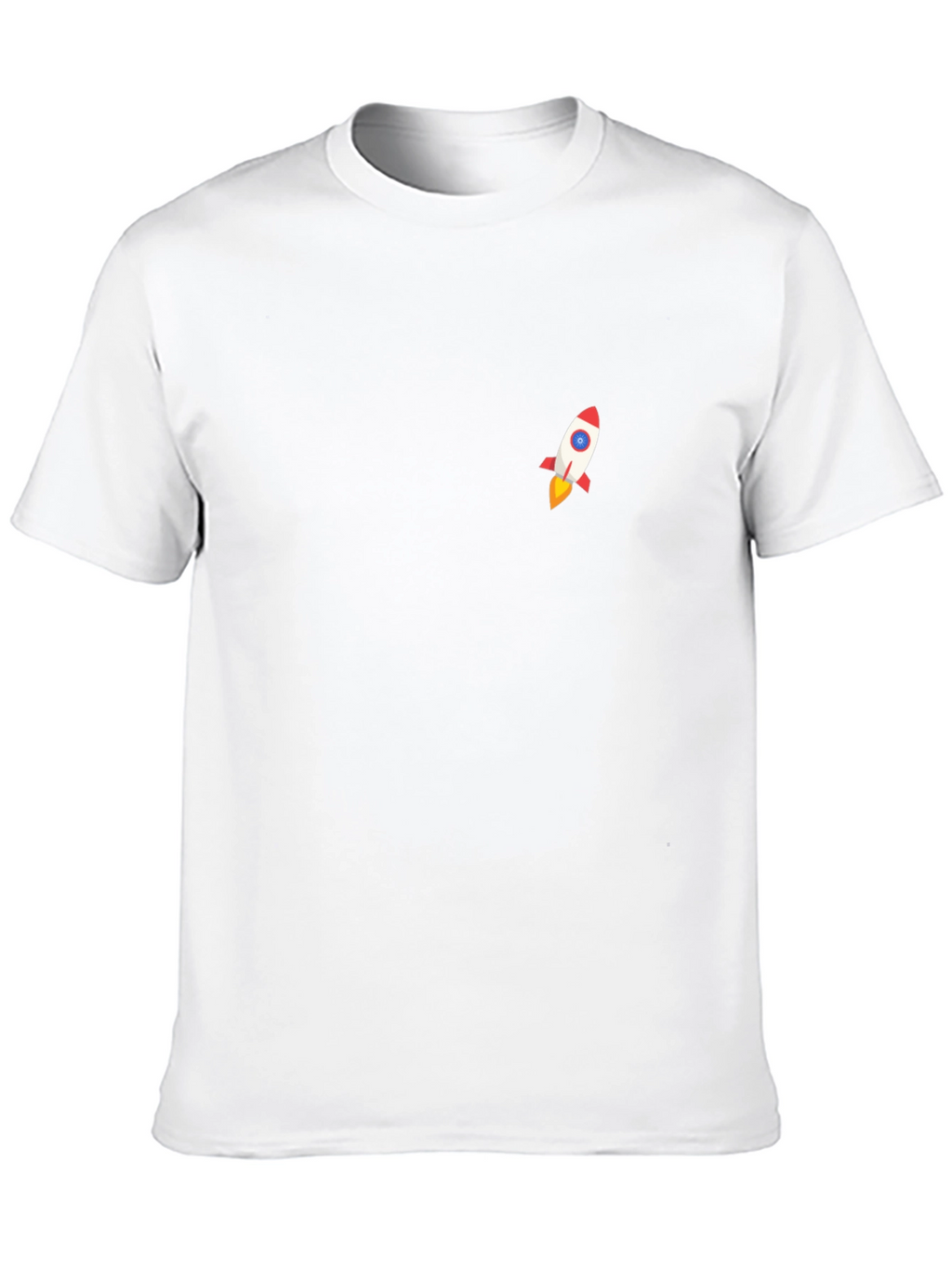 Rocket Graphic Tee - Modern Black T-Shirt