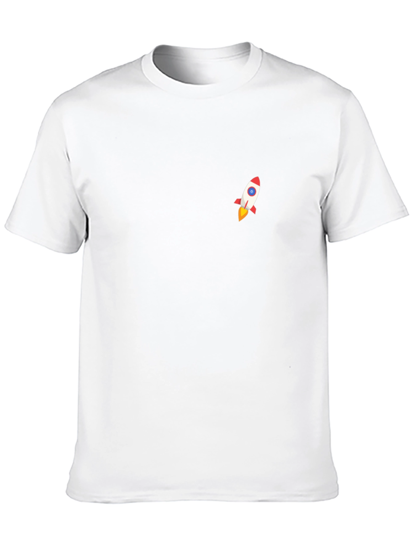 Rocket Graphic Tee - Modern Black T-Shirt