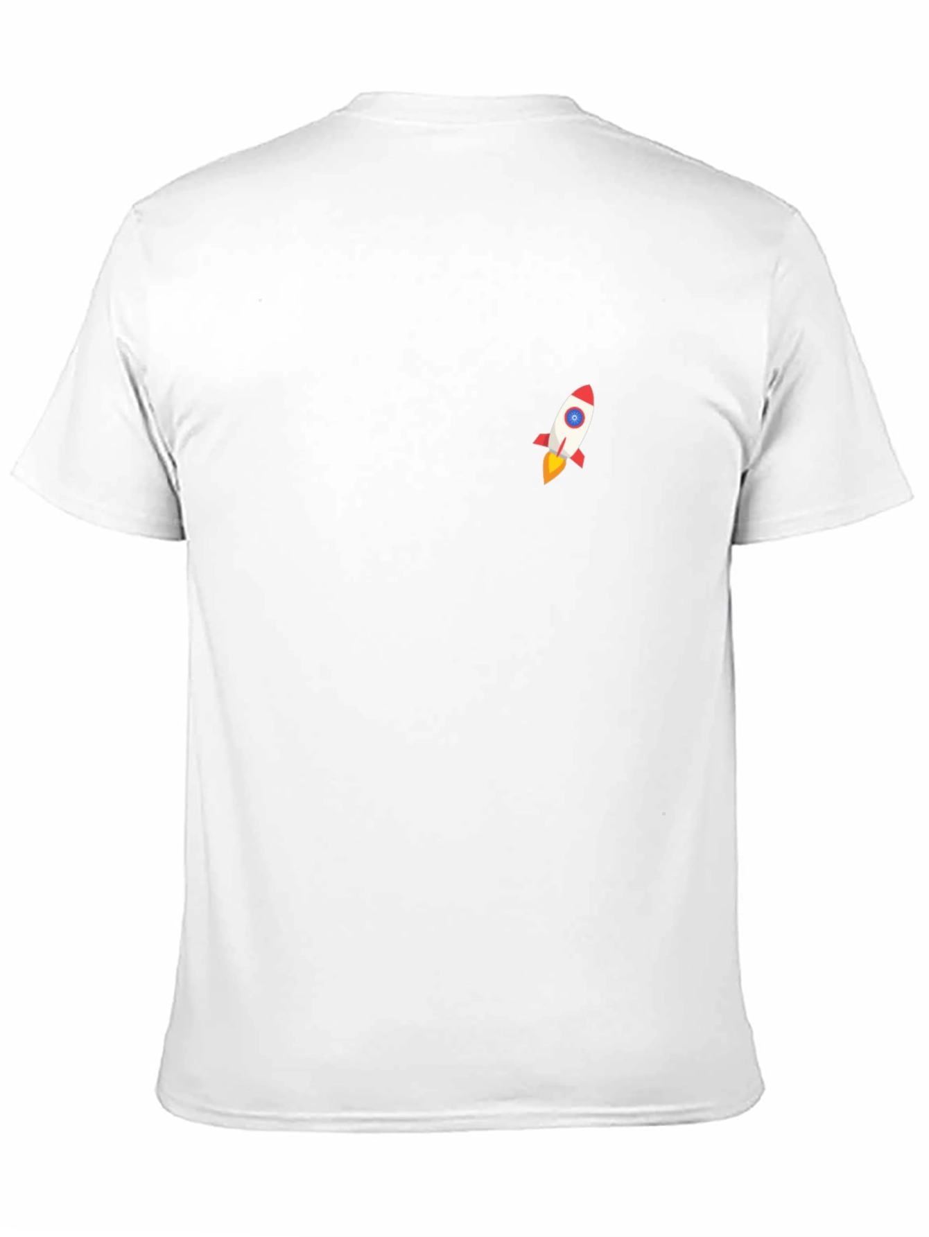 Rocket Graphic Tee - Modern Black T-Shirt