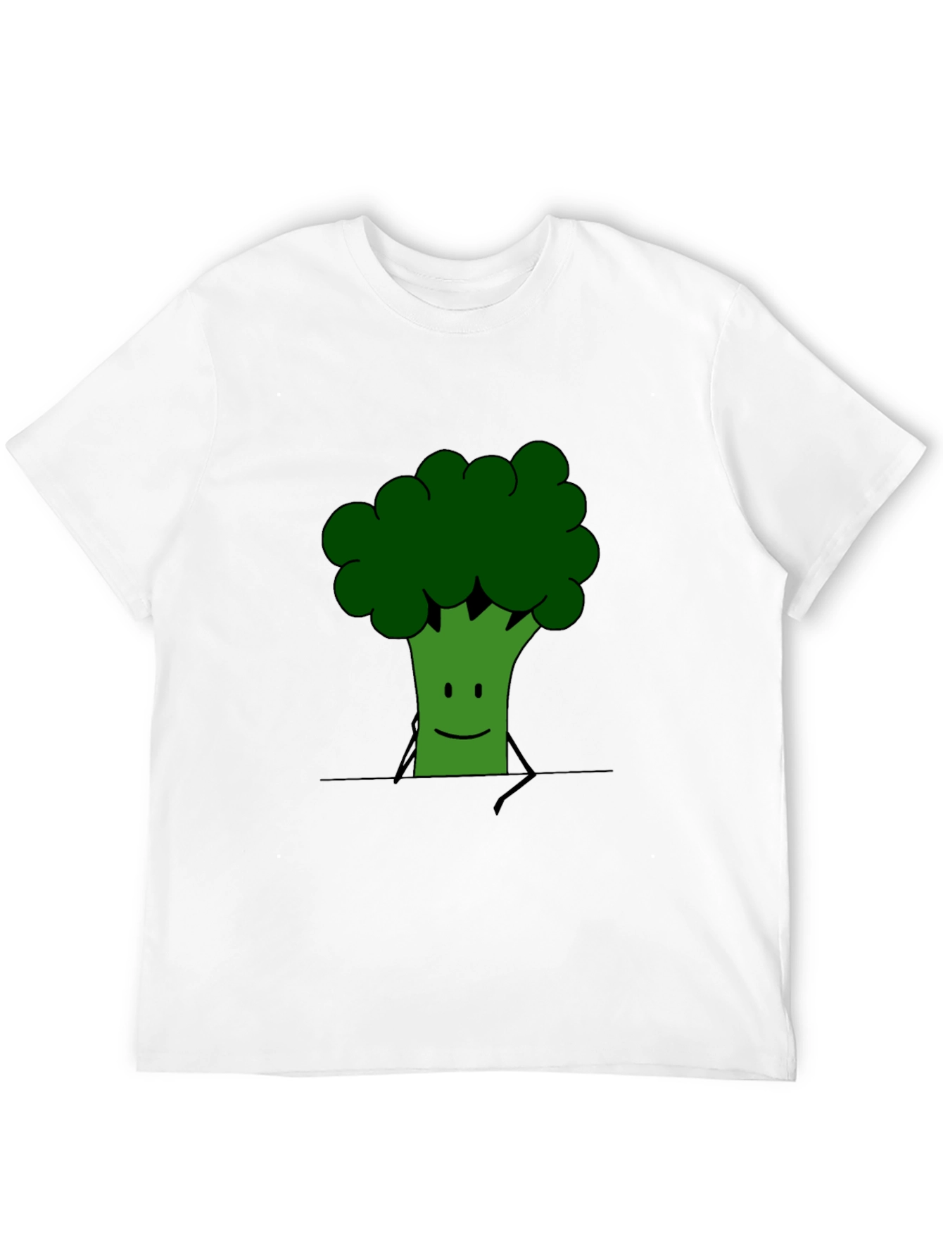 Broccoli Graphic Tee - Funny Vegetable T-Shirt
