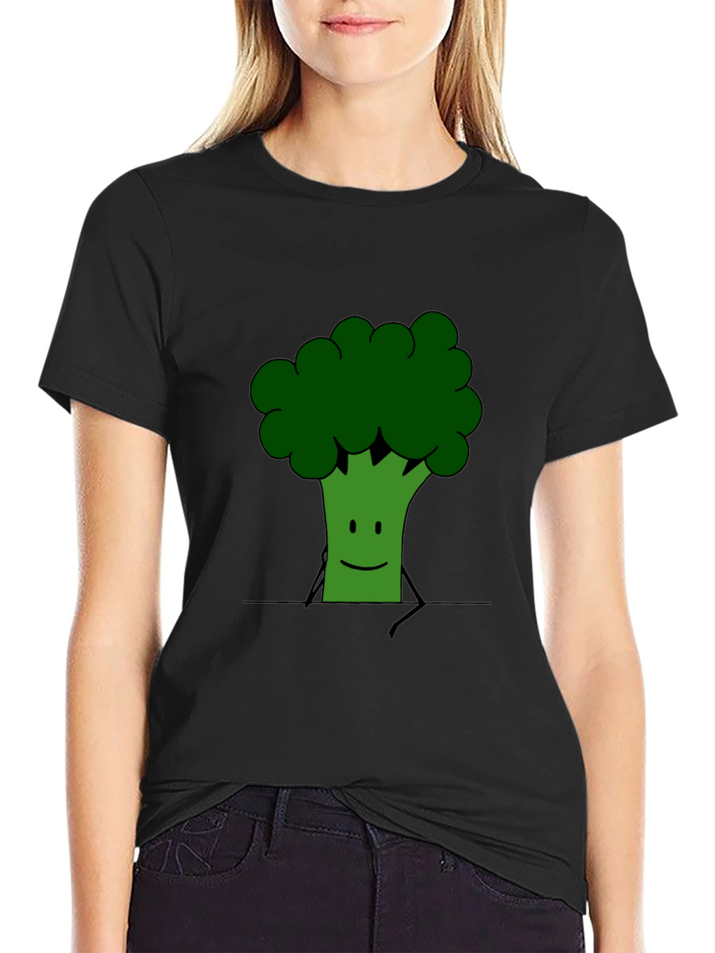 Broccoli Graphic Tee - Funny Vegetable T-Shirt