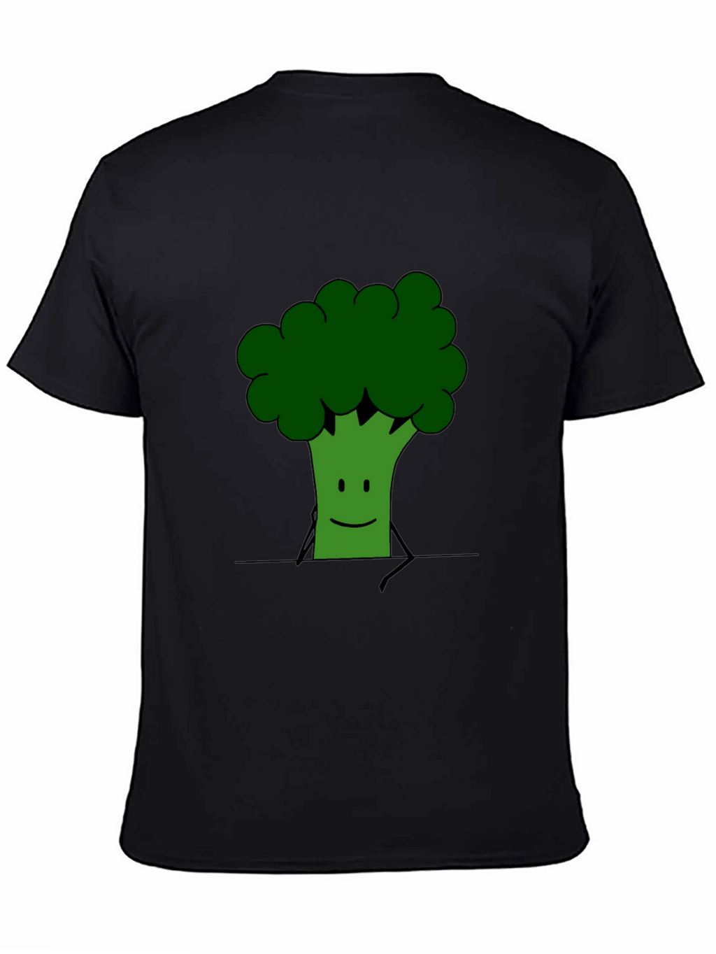 Broccoli Graphic Tee - Funny Vegetable T-Shirt