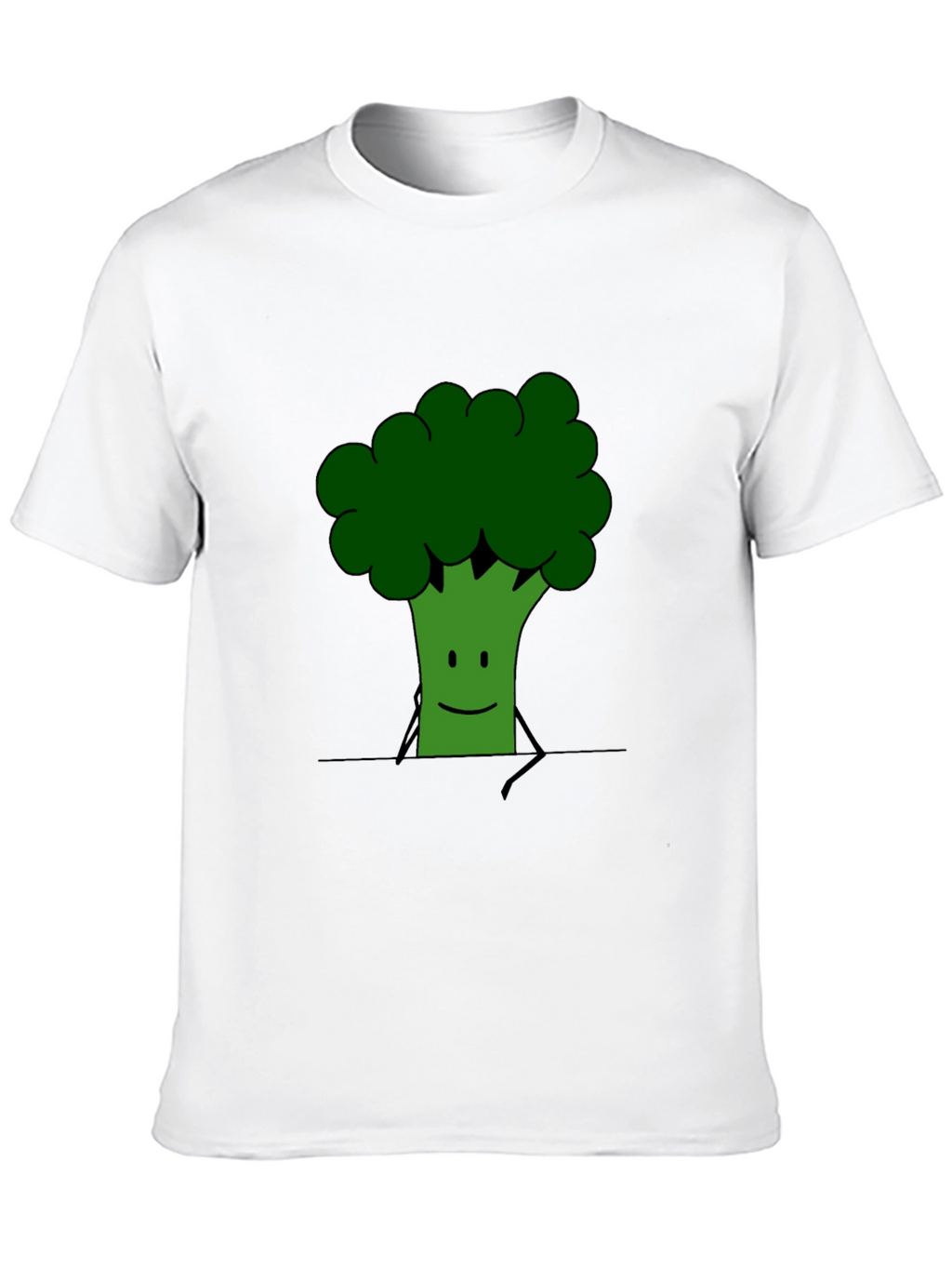 Broccoli Graphic Tee - Funny Vegetable T-Shirt