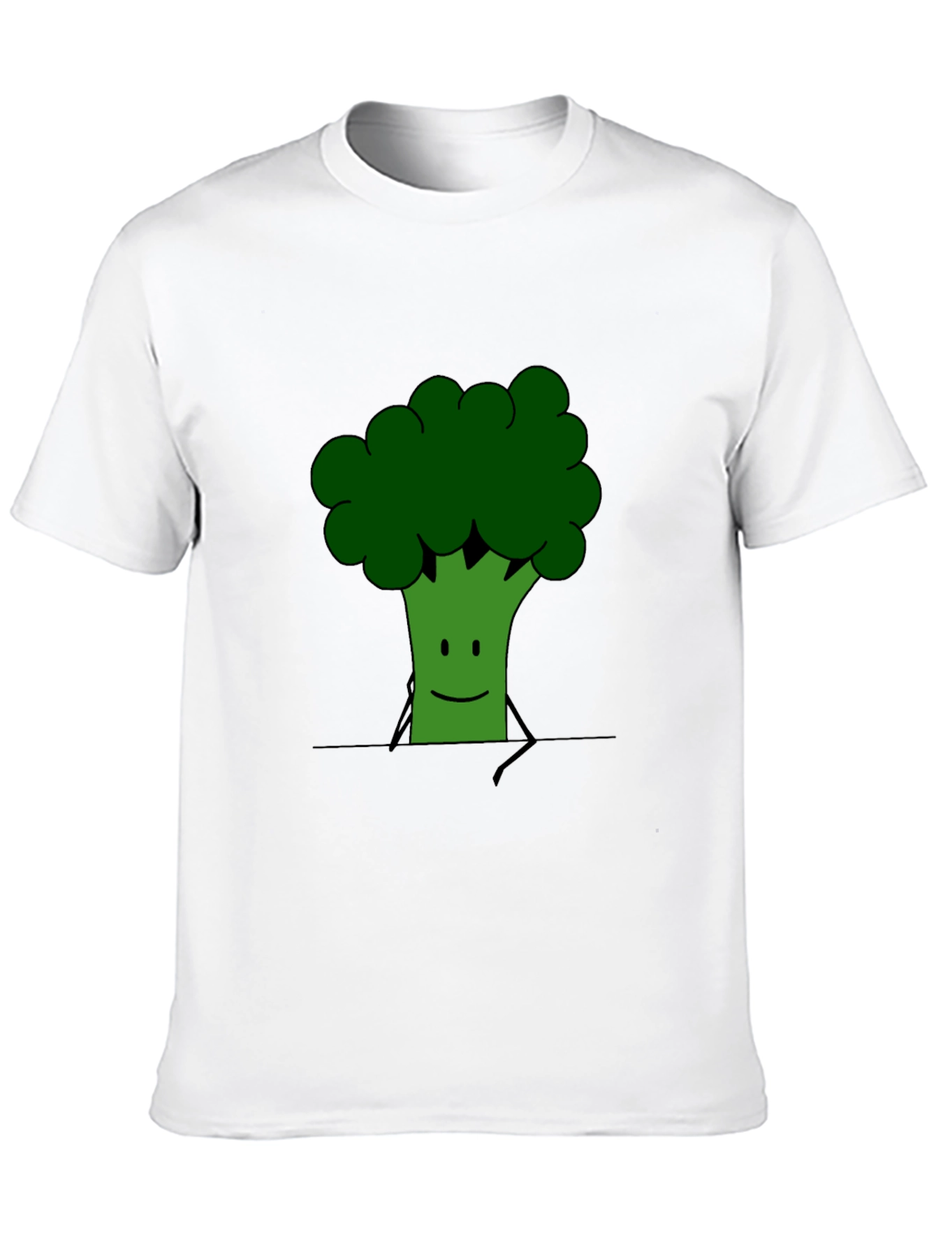 Broccoli Graphic Tee - Funny Vegetable T-Shirt