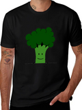 Broccoli Graphic Tee - Funny Vegetable T-Shirt