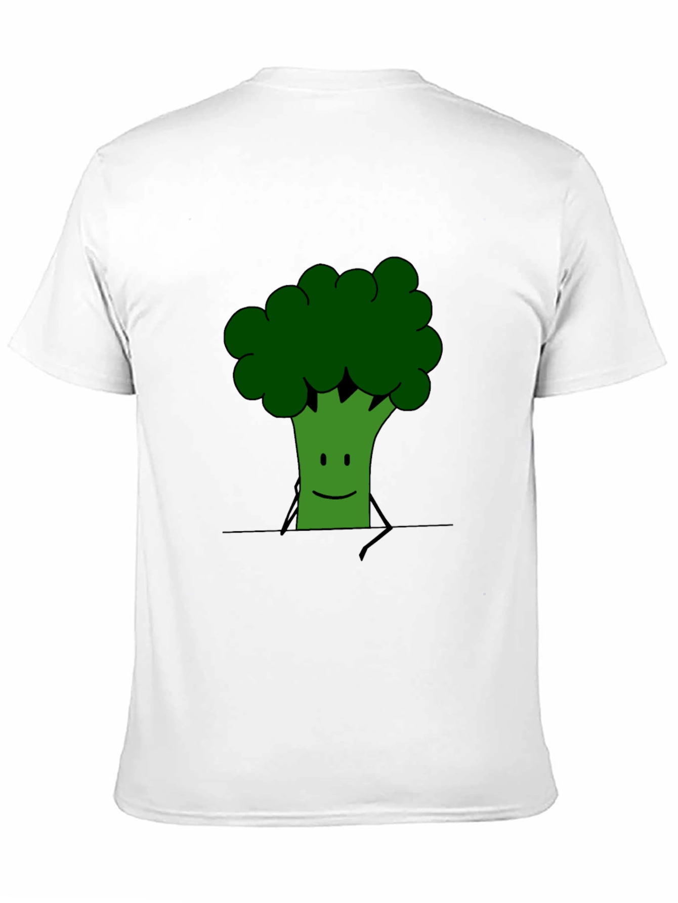 Broccoli Graphic Tee - Funny Vegetable T-Shirt