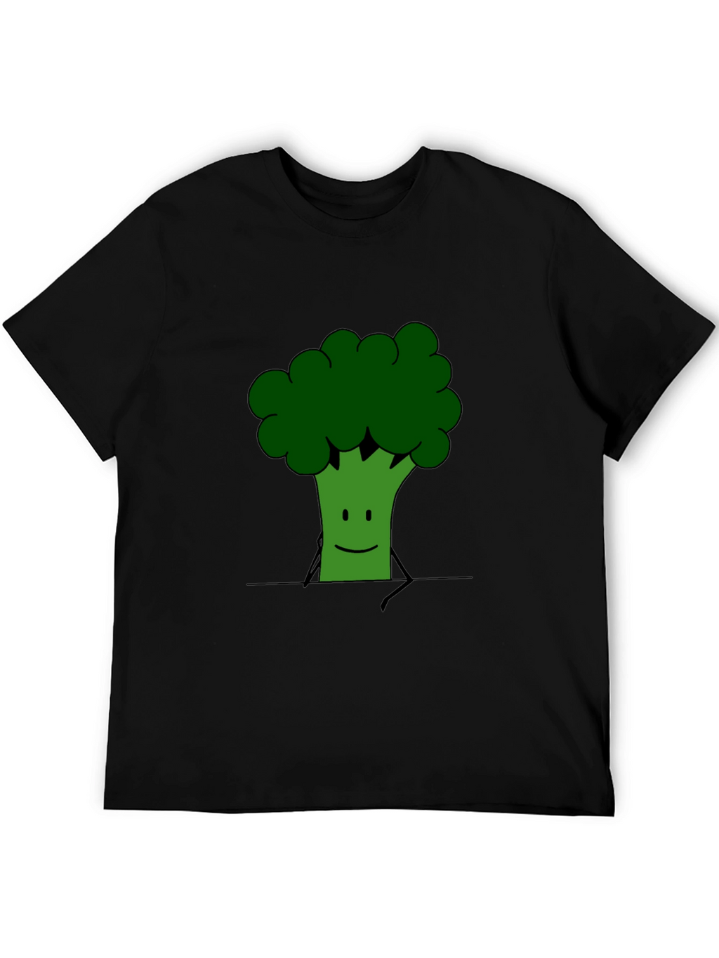 Broccoli Graphic Tee - Funny Vegetable T-Shirt