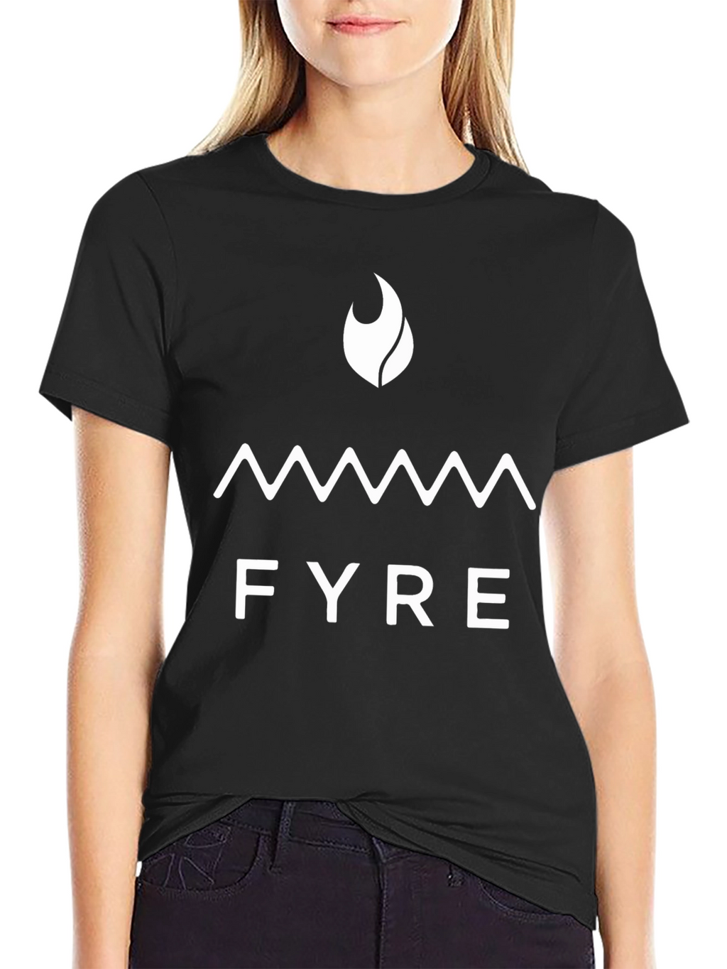 Fyre Festival Inspired Black T-Shirt