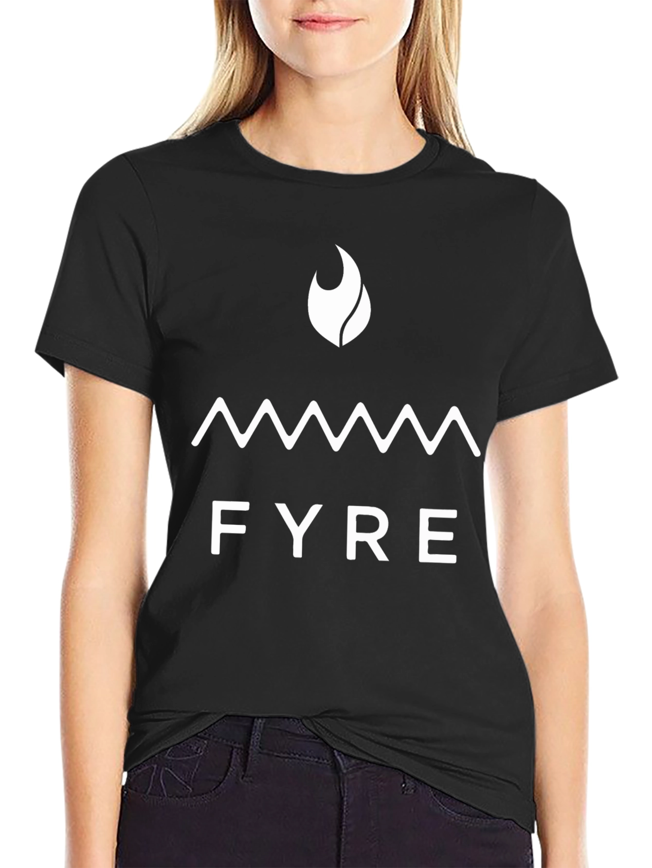 Fyre Festival Inspired Black T-Shirt