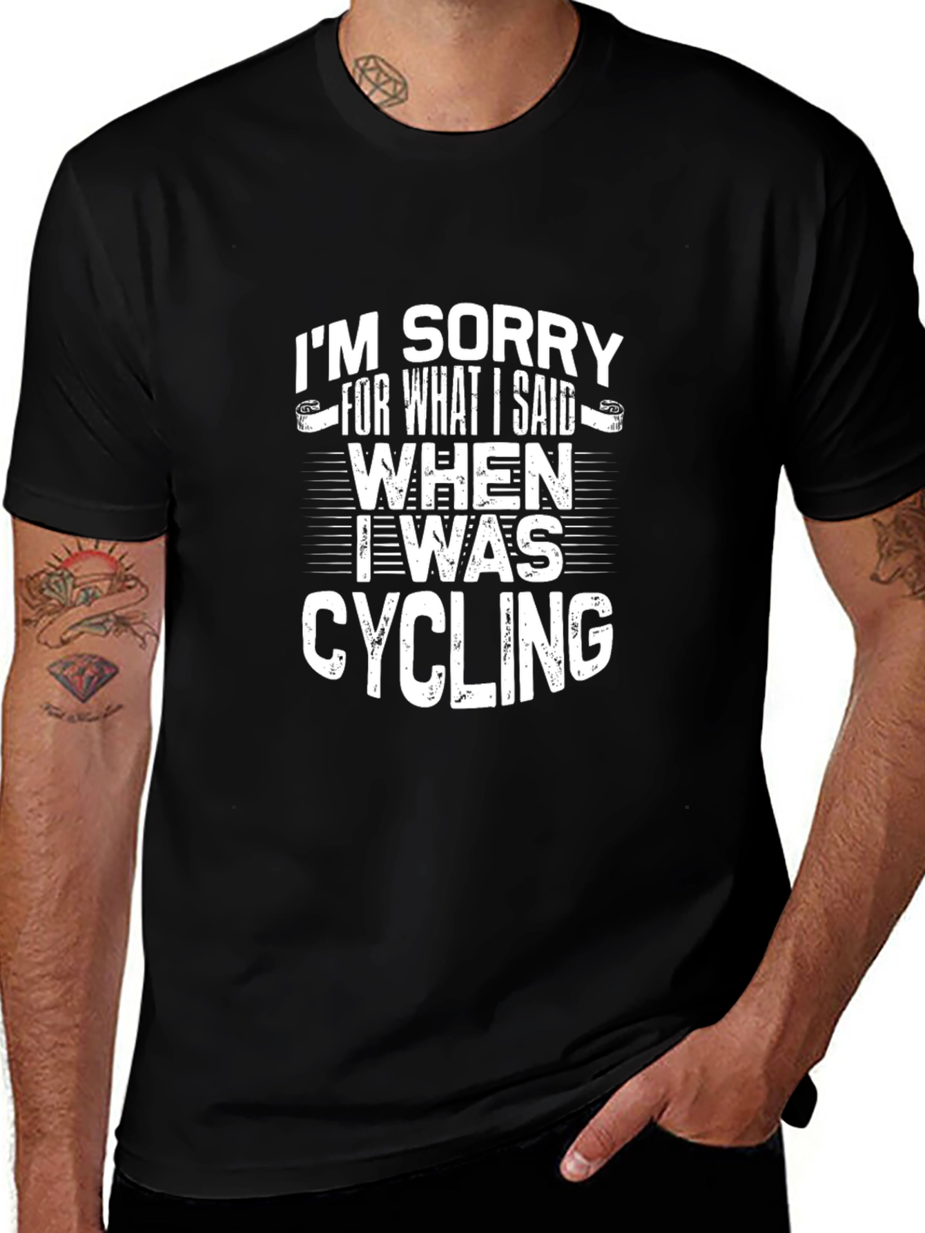 Funny Cycling T-Shirt - Im Sorry For What I Said