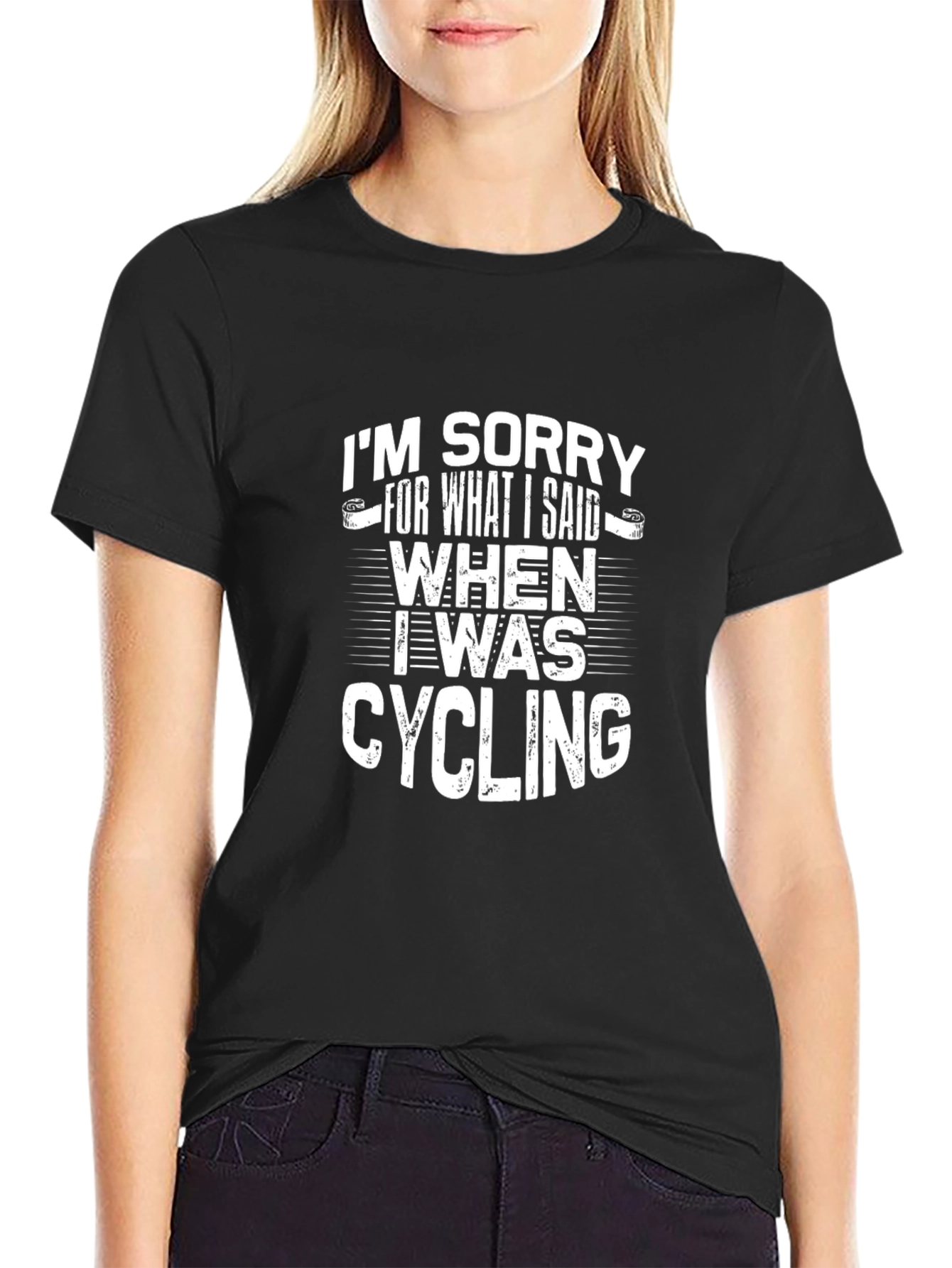 Funny Cycling T-Shirt - Im Sorry For What I Said