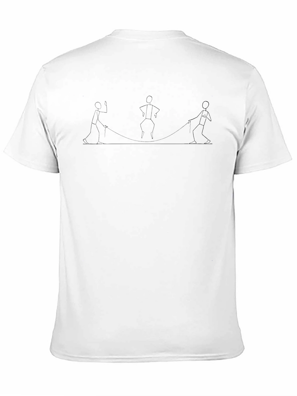 Balancing Act Graphic Tee - Black Cotton T-Shirt