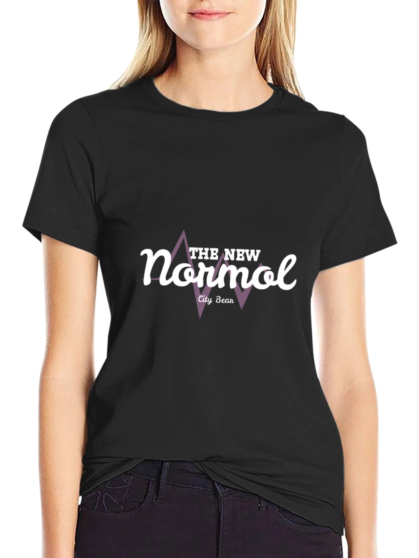 The New Nonmol City Bean Graphic Tee - Black