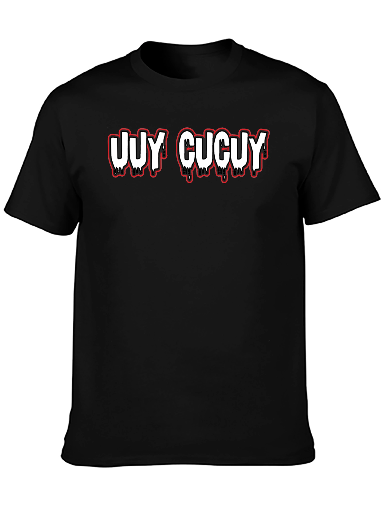 Uuy Cucuy Graphic T-Shirt - Mens Black Tee
