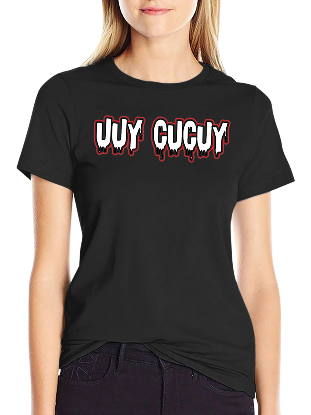 Uuy Cucuy Graphic T-Shirt - Mens Black Tee