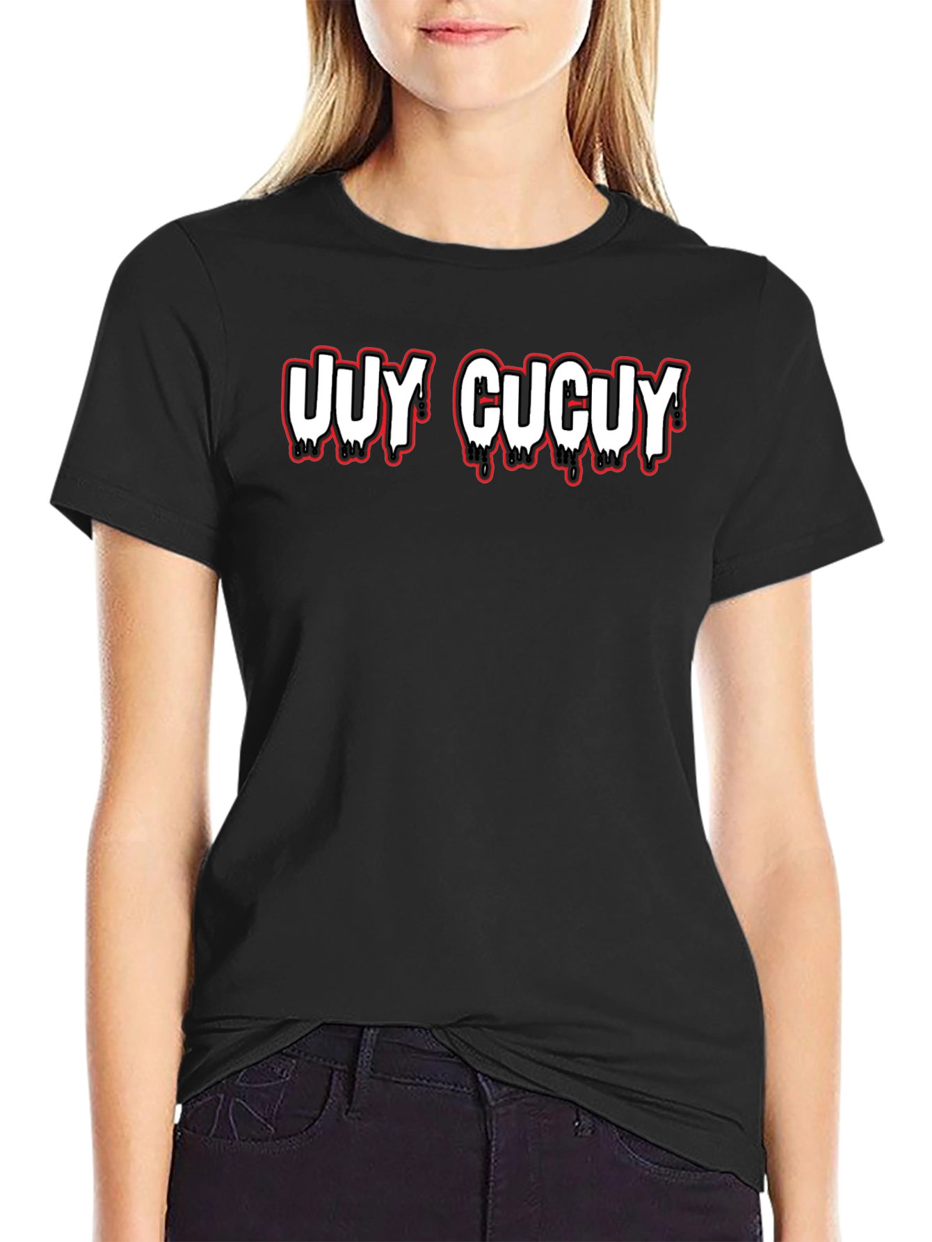 Uuy Cucuy Graphic T-Shirt - Mens Black Tee
