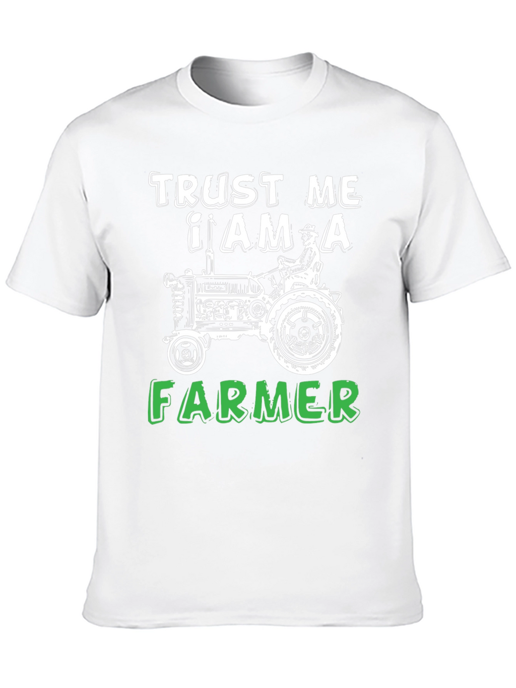 Trust Me I Am A Farmer Black T-Shirt