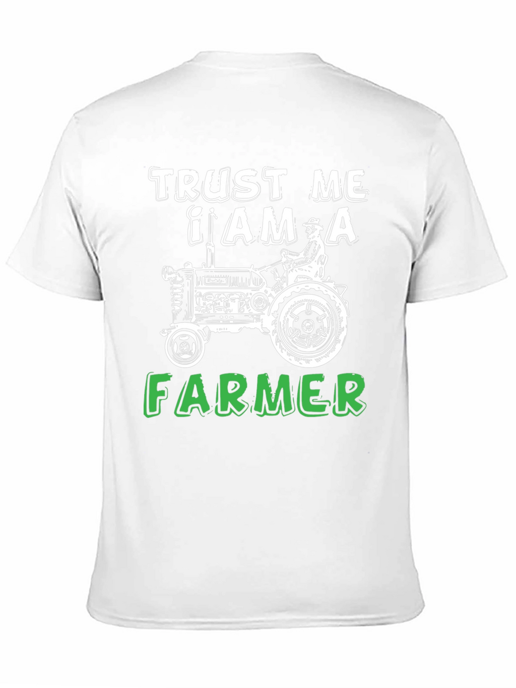 Trust Me I Am A Farmer Black T-Shirt
