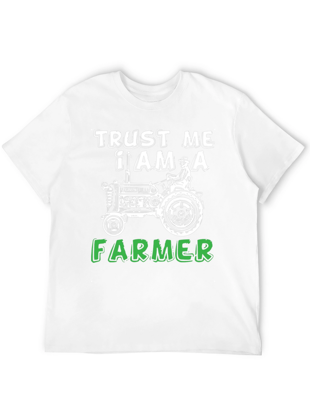 Trust Me I Am A Farmer Black T-Shirt