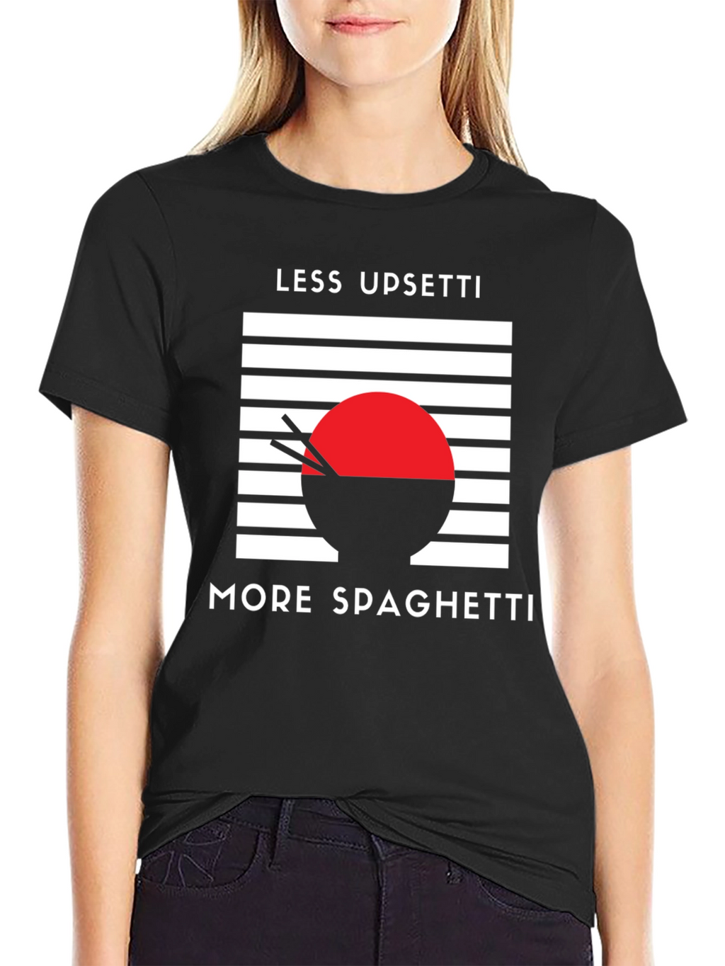 Less Upsetti More Spaghetti T-Shirt