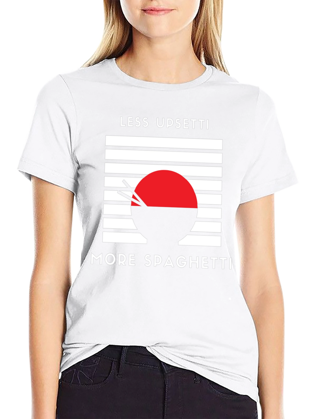 Less Upsetti More Spaghetti T-Shirt