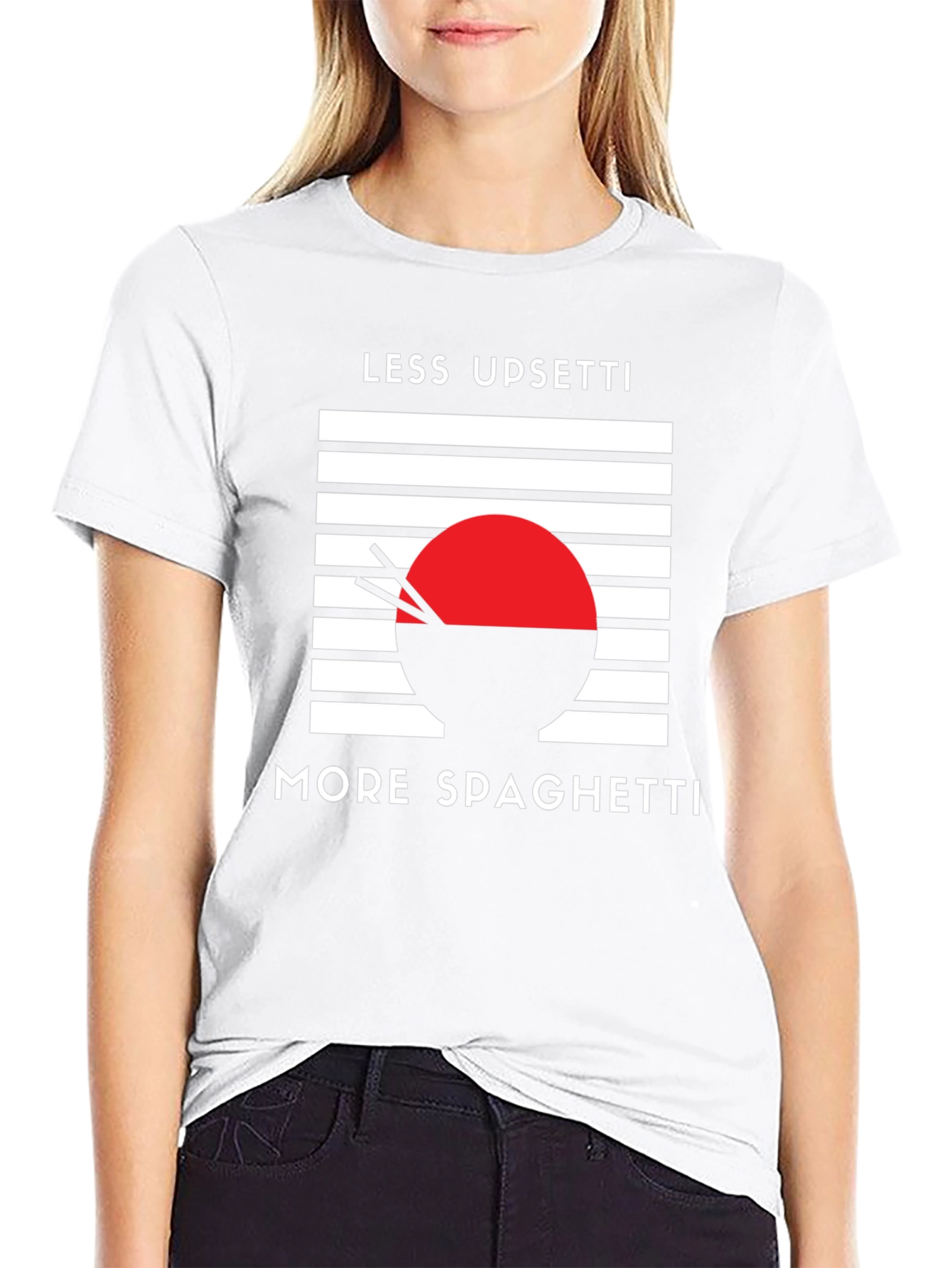 Less Upsetti More Spaghetti T-Shirt