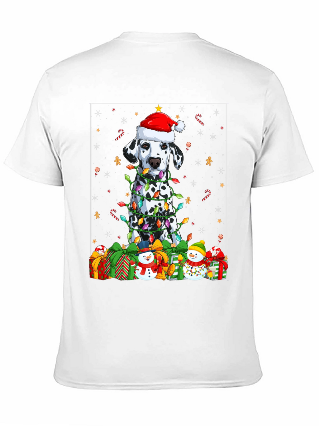 Dalmatian Dog Christmas T-Shirt