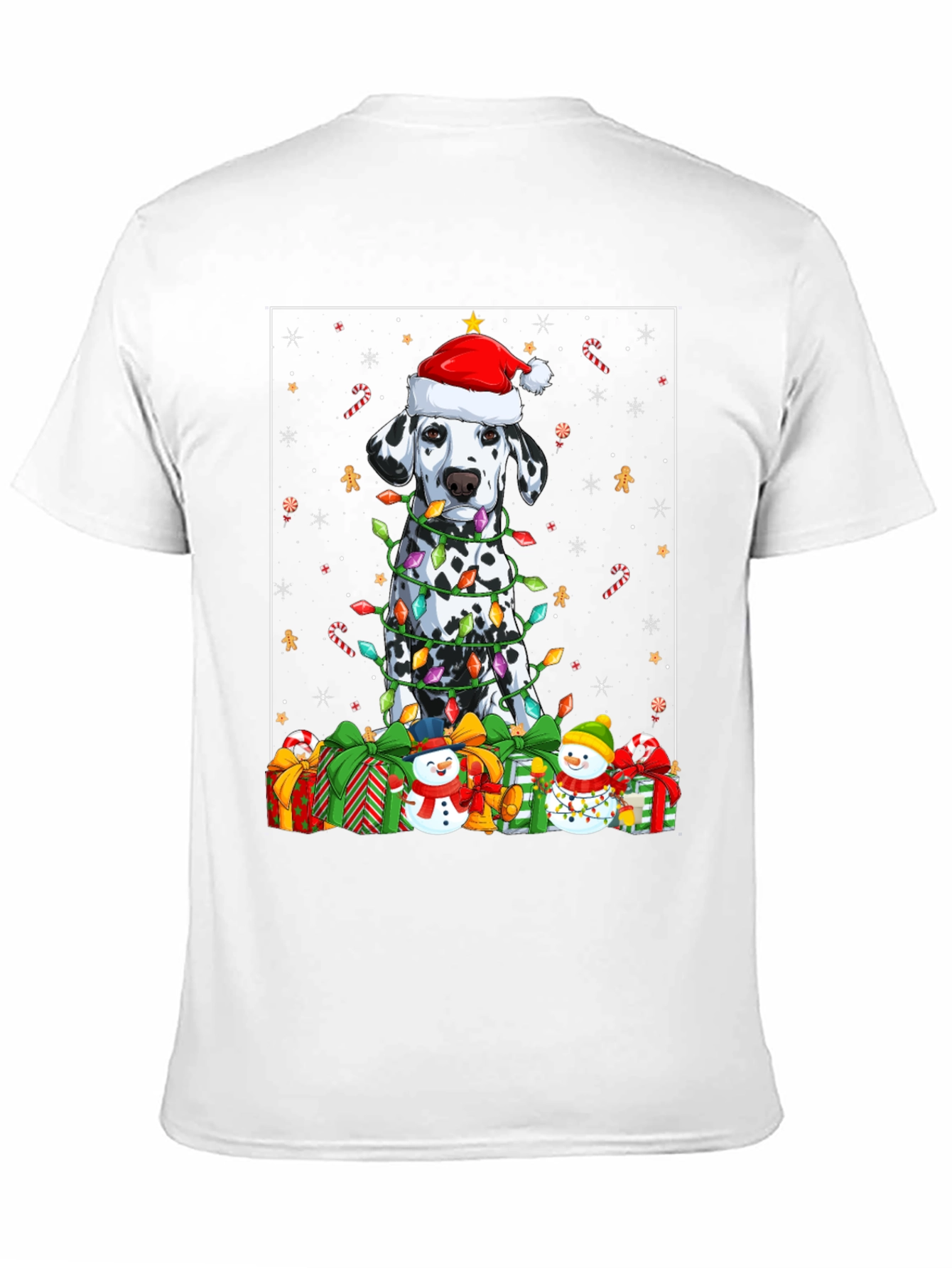 Dalmatian Dog Christmas T-Shirt
